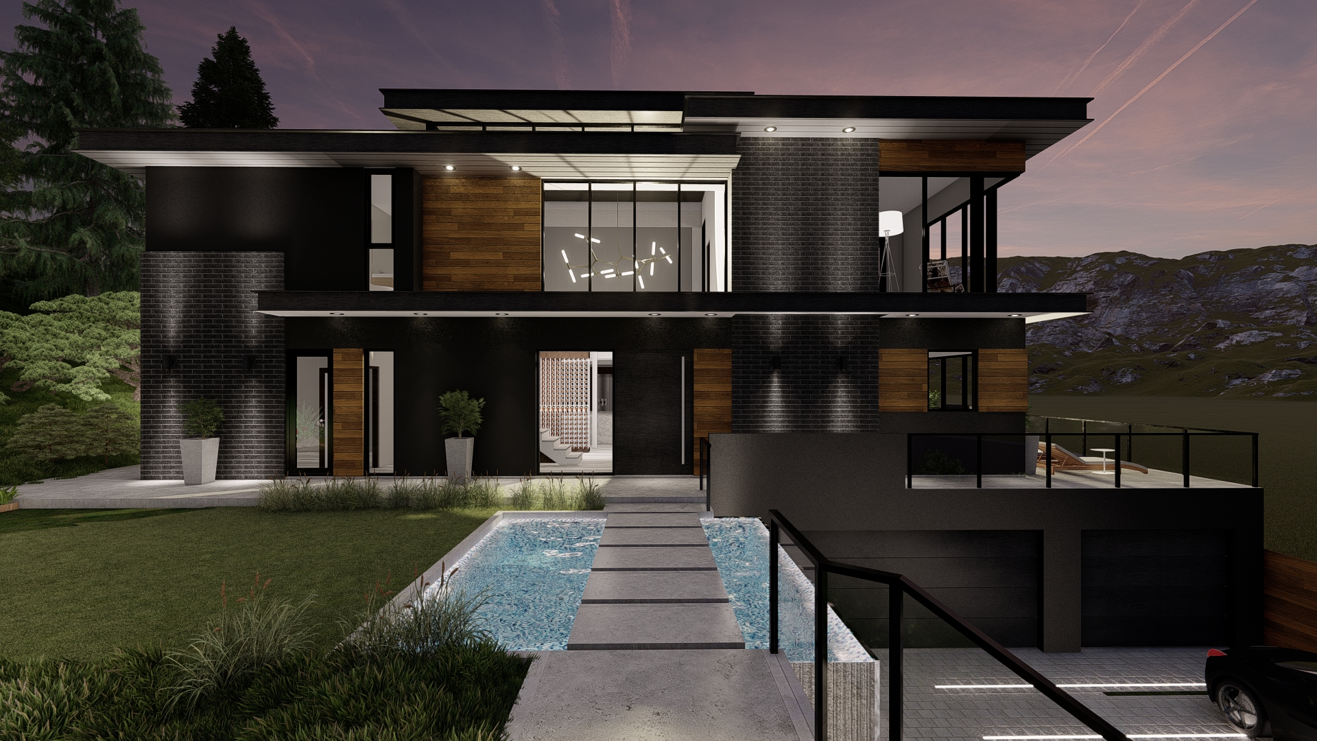 Paolo-Volpis-Architect-bay-area-california-hillside-luxury-modern-elegant-contemporary-black-glass-bricks-wood-slats-design-wood-metal-clean-fountain-wall-water-feature-pool-home-with (15).jpg